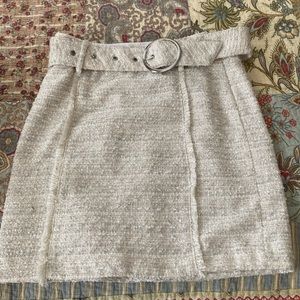 Double lined dress skirt